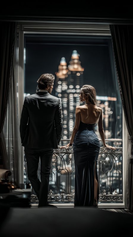 Balcony Over the City