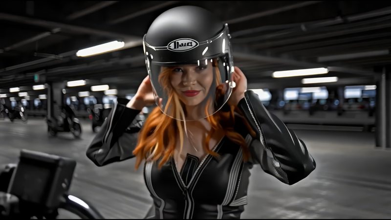 Helmet On