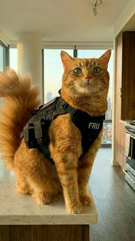 Meredith Reports for Duty